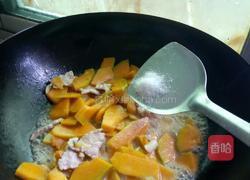 南瓜炒肉片的做法图解7