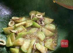 丝瓜烧鱿鱼的做法图解6