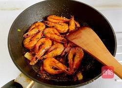 干烧香辣开背虾的做法图解14