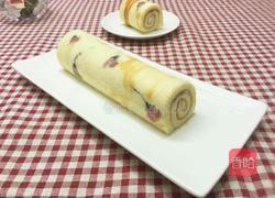 樱花蛋糕卷的做法图解32