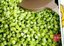 虾酱鸡蛋炒四季豆的做法图解4