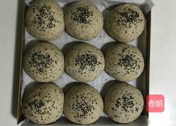 豆渣芝麻椒叶包的做法图解7