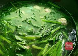 菠菜丸子汤的做法图解8