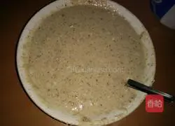 Illustration of making bean dregs cake 5