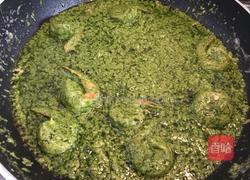 罗勒汁鲜虾芝士意面的做法图解10