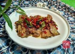 红椒煎带鱼的做法图解6