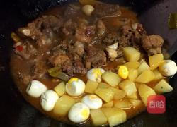 土豆鹌鹑蛋烧排骨的做法图解9