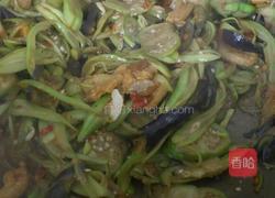 杂炒苦子金豆茄子的做法图解9