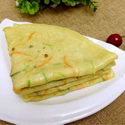 西葫芦胡萝卜丝鸡蛋饼