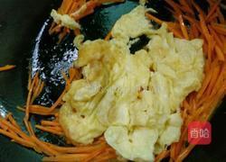 胡萝卜炒蛋的做法图解6