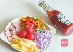 mini饺子皮芝士披萨的做法图解1