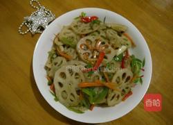 彩椒炒藕片的做法图解8