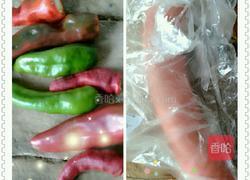 辣椒炒香肠的做法图解1