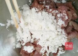 青椒炒肉片的做法图解3