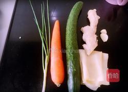 酸辣凉拌三丝的做法图解1