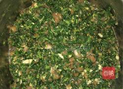 苋菜猪肉包子的做法图解4