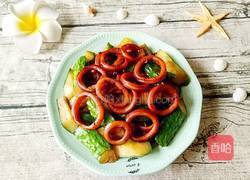 黄瓜酱爆鱿鱼圈的做法图解9