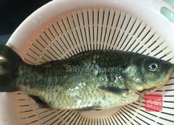 鲫鱼菌菇汤的做法图解1