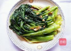 白灼菜心的做法图解4