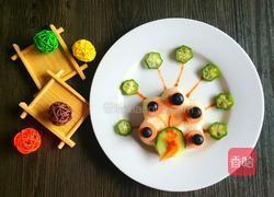 孔雀开屏三明治的做法图解6