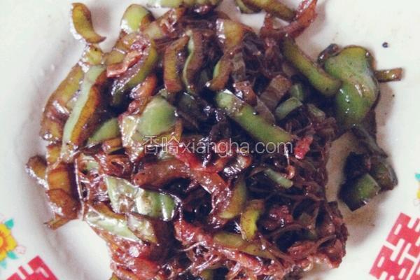 粉丝炒肉丝