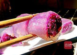 水晶紫薯糕的做法图解10