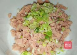 玫瑰火腿小面包的做法图解5