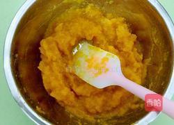 南瓜糯米糍的做法图解4