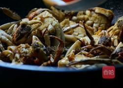 河蟹炒年糕的做法图解6