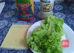 香酥鸡柳芝士汉堡的做法图解2