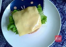 香酥鸡柳芝士汉堡的做法图解8