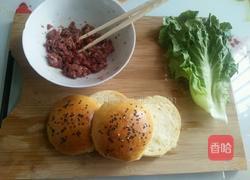 牛肉汉堡的做法图解3