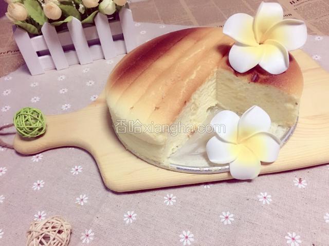 倒扣脱模后的样子