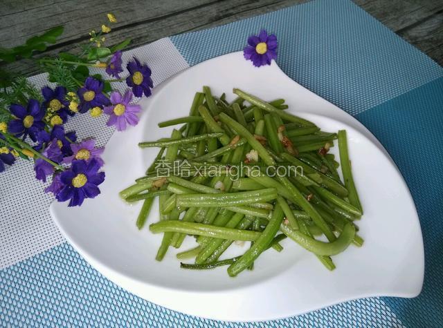   清炒番薯叶茎