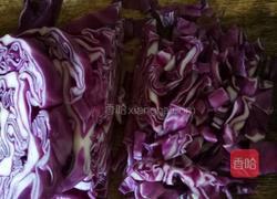 清炒紫甘蓝的做法图解2