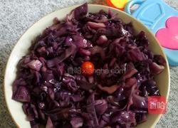 清炒紫甘蓝的做法图解7