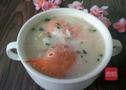 虾蟹粥的做法图解10