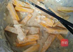 炸南瓜（葱香味）的做法图解4
