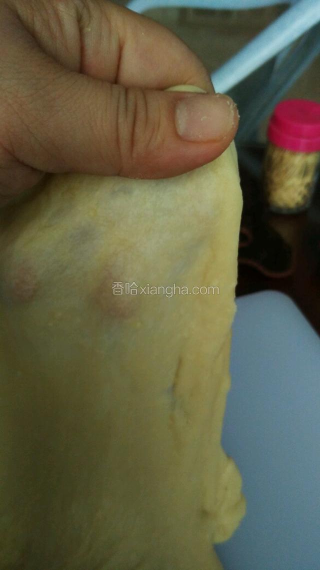 再揉25分钟出手套膜就可以了