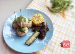 肉丸与茄子的做法图解12