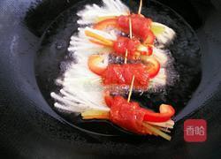 金针菇牛肉卷的做法图解6