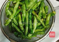 干煸四季豆的做法图解5