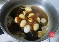 快手啤酒卤蛋的做法图解4