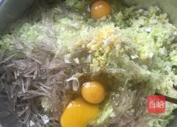 白菜素丸子的做法图解4