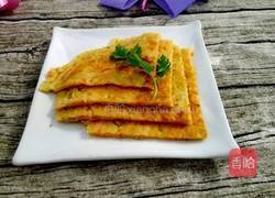 胡萝卜丝鸡蛋饼的做法图解11