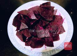 心心相连炼乳紫薯泥的做法图解3