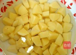 土豆烧鸭的做法图解2