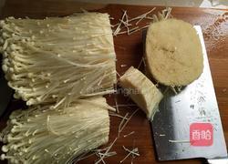 蒜香金针菇蒸粉丝的做法图解1