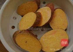 芝麻红薯饼的做法图解2