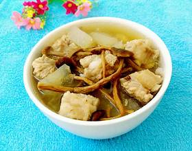 茶树菇冬瓜排骨汤[图]